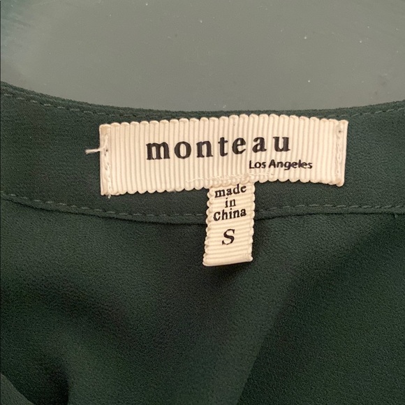 Elegant Green Ruffle Dress - Picture 5 of 5